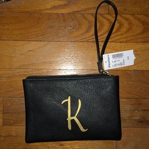 NWT “K” Wristlet